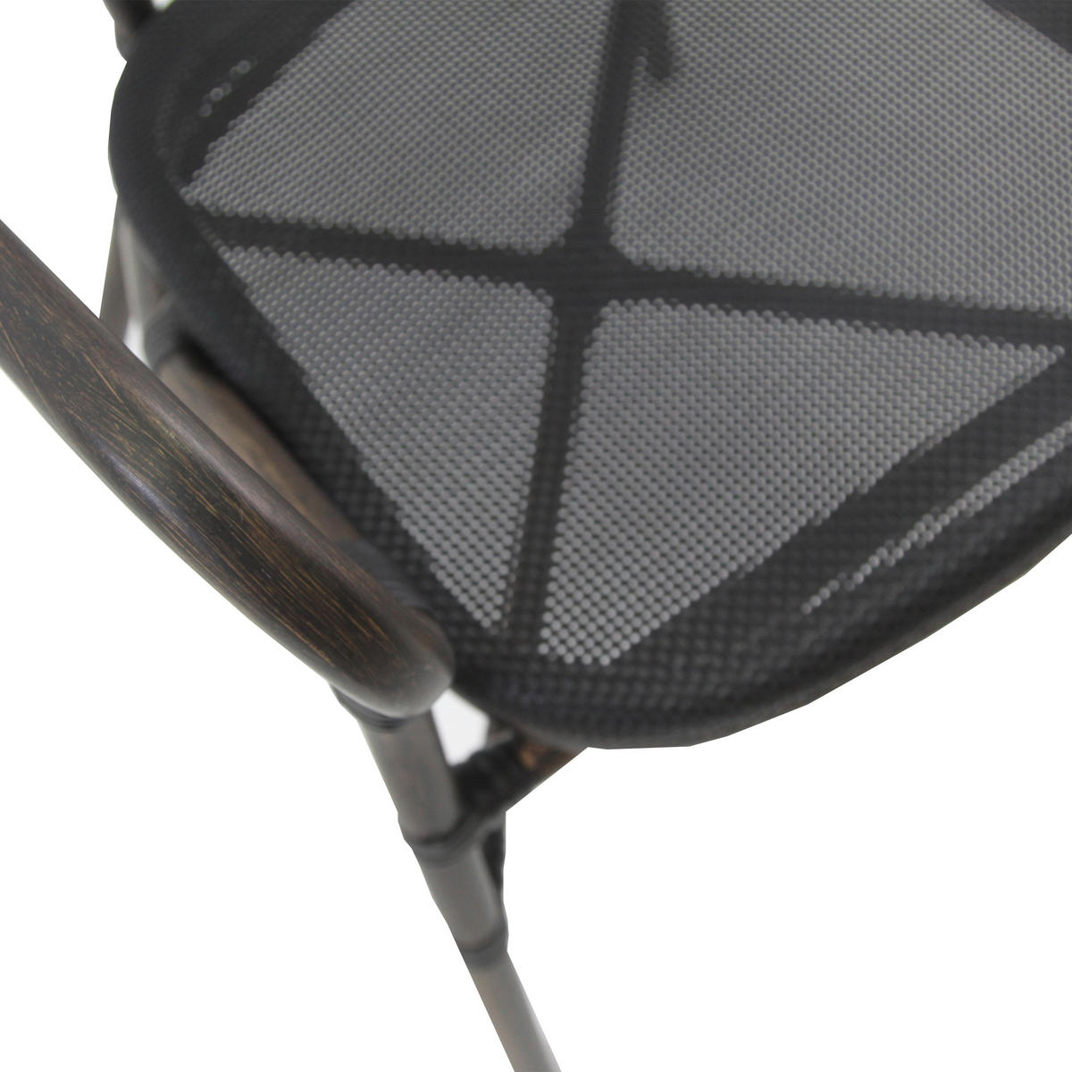 GARTENSTUHL-SET Aluminium Schwarz  - Schwarz, MODERN, Textil/Metall (56/89/64cm) - Gardenson