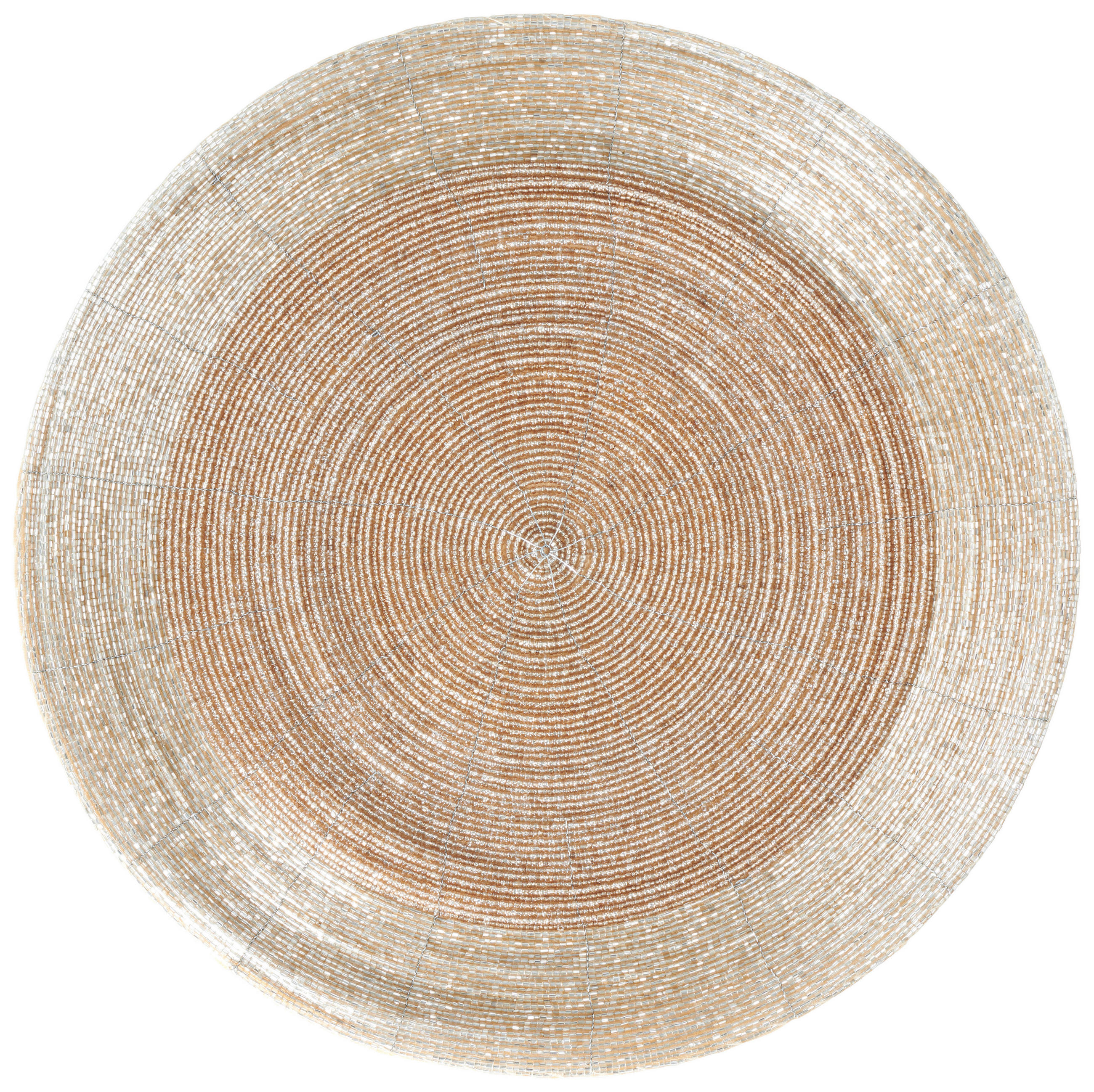 TISCHSET Kunststoff, Glas Champagner 35 cm  - Champagner, Basics, Glas/Kunststoff (35cm) - Ambia Home