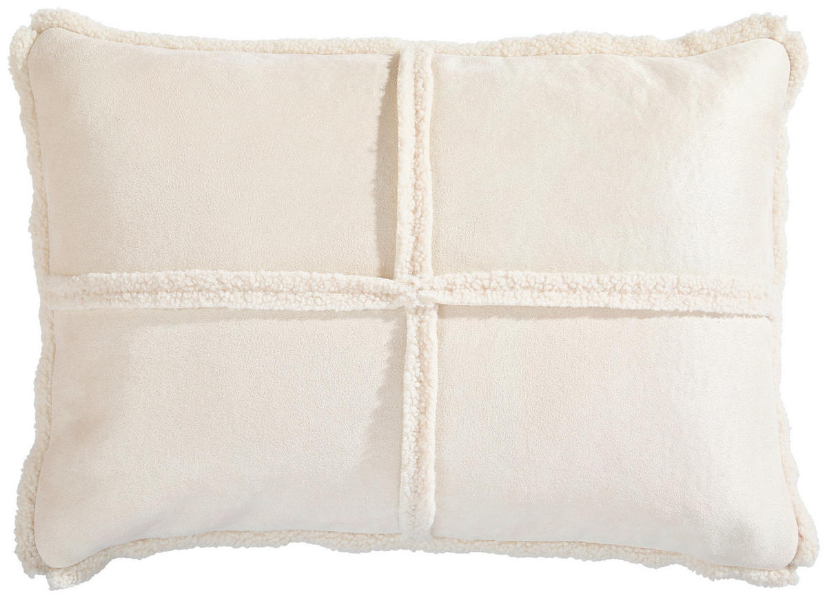 KISSENHÜLLE 40/60 cm  - Weiß, Basics, Textil (40/60cm) - Novel