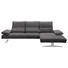 WOHNLANDSCHAFT in Textil Grau - Chromfarben/Grau, Design, Textil (291/164cm) - Chilliano WOHNLANDSCHAFT in Textil Grau - Chromfarben/Grau, Design, Textil (291/164cm) - Chilliano