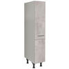 APOTHEKERSCHRANK 30/168/58 cm  in Hellgrau  - Edelstahlfarben/Hellgrau, MODERN, Holzwerkstoff/Metall (30/168/58cm) - Nobilia