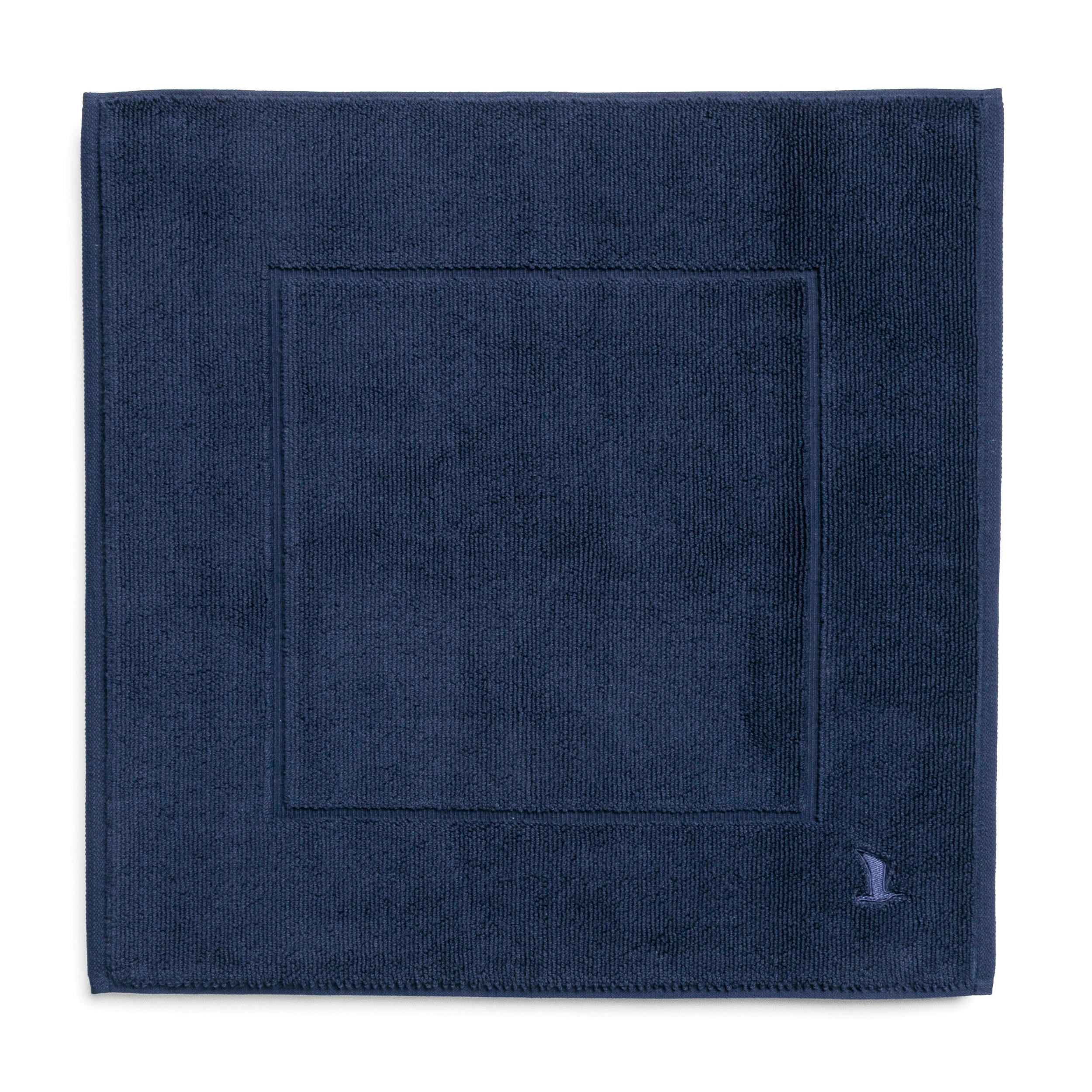 BADTEPPICH Superwuschel Dunkelblau 60/60 cm  - Dunkelblau, Basics, Textil (60/60cm) - Moeve