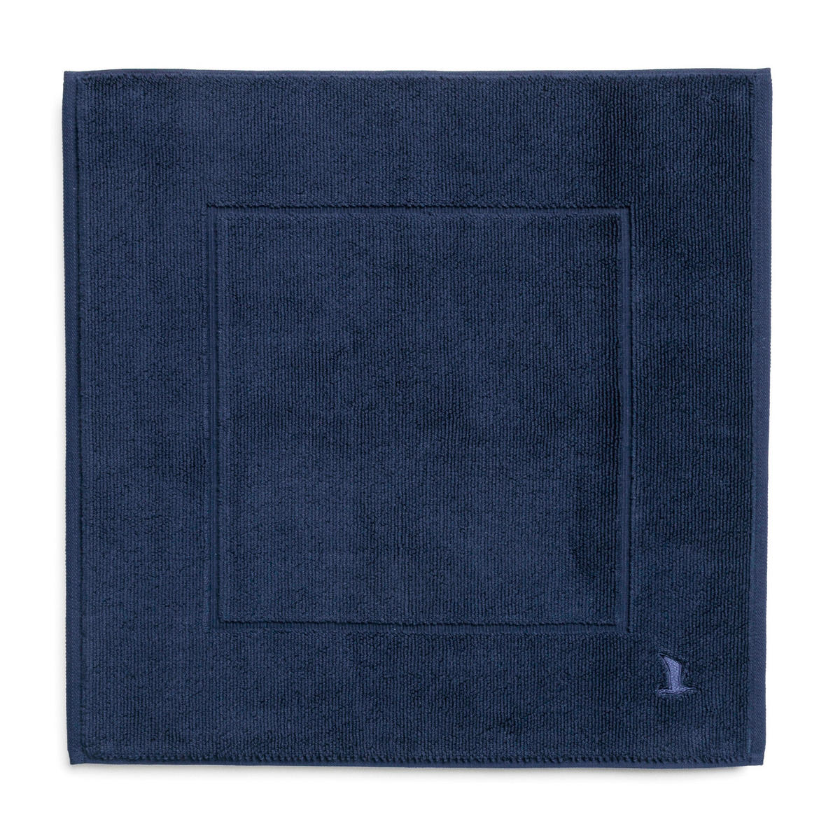 BADTEPPICH Superwuschel Dunkelblau 60/60 cm  - Dunkelblau, Basics, Textil (60/60cm) - Moeve