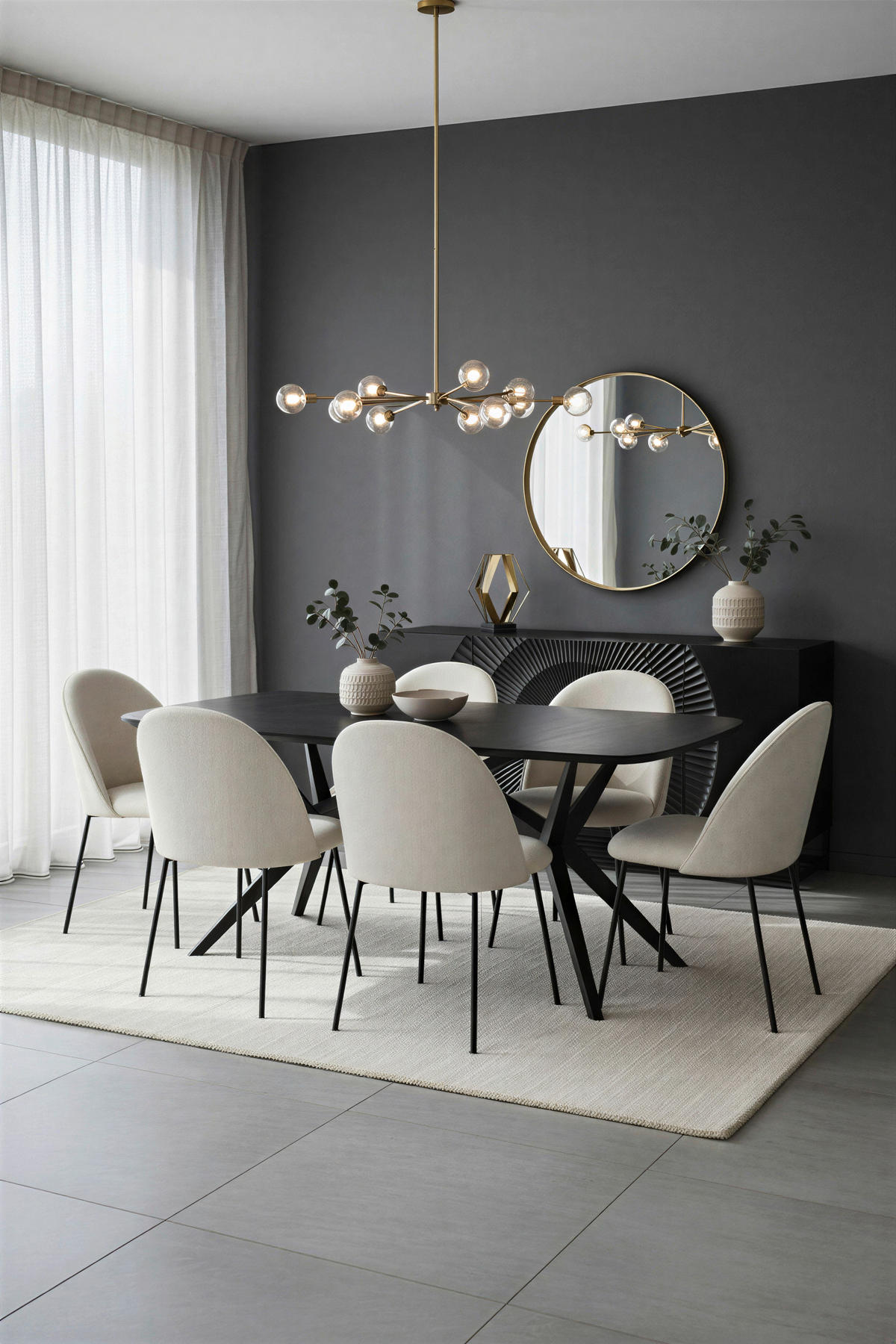 SIDEBOARD 150/75/38 cm  - Goldfarben/Schwarz, Design, Holz/Metall (150/75/38cm) - MID.YOU