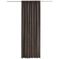FERTIGVORHANG  blickdicht  130/250 cm   - Taupe/Schwarz, Design, Textil (130/250cm) - Esprit
