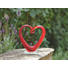DEKOHERZ - Rot, Basics, Glas (18,5/8/20,5cm) - AMBIA HOME