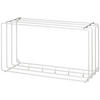 WANDGARDEROBE  in Weiß  - Weiß, Basics, Metall (73/38/26cm) - Livetastic