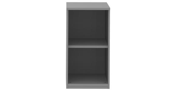 AKTENREGAL Grau - Grau, KONVENTIONELL, Holzwerkstoff (40/76,5/43cm) - Moderano