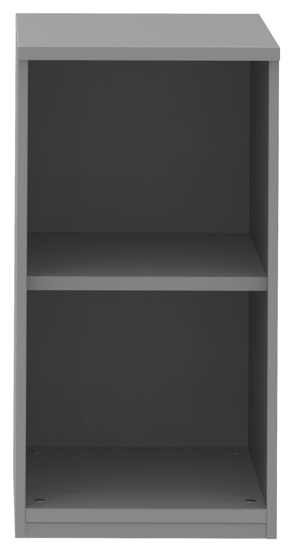 AKTENREGAL 40/76,5/43 cm  - Grau, Konventionell, Holzwerkstoff (40/76,5/43cm) - Moderano