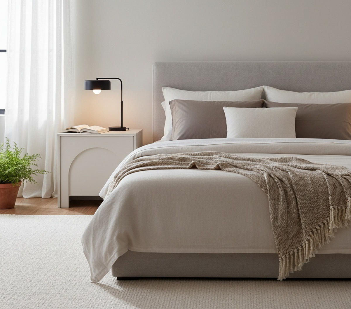 NACHTSCHRANK 53,5/51/35 cm  - Kaschmir, Design, Holzwerkstoff (53,5/51/35cm) - Boxxx