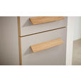 MIDISCHRANK 30/121/33 cm  - Kaschmir/Eiche Artisan, Basics, Glas/Holz (30/121/33cm) - Dieter Knoll