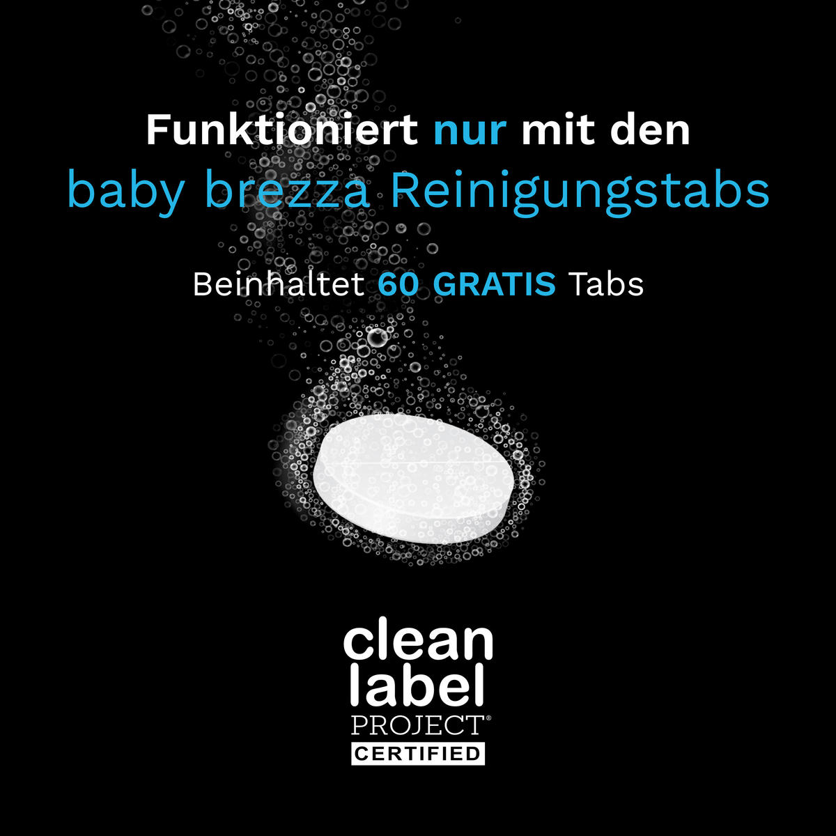 DAMPFSTERILISATOR Bottle Washer Pro  - Transparent/Schwarz, Basics, Kunststoff (25/40/47.5cm) - Baby Brezza