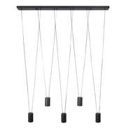 HÄNGLAMPA Toledo 120/100/5.5 cm  - svart, Basics, metall (120/100/5.5cm)