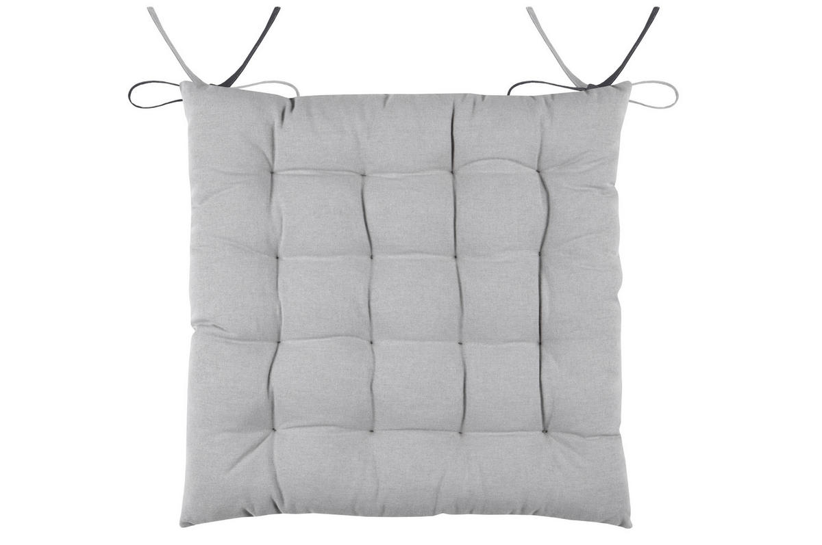 JASTUK ZA STOLICU    MARIS  - antracit, Konvencionalno, tekstil (40/40cm)