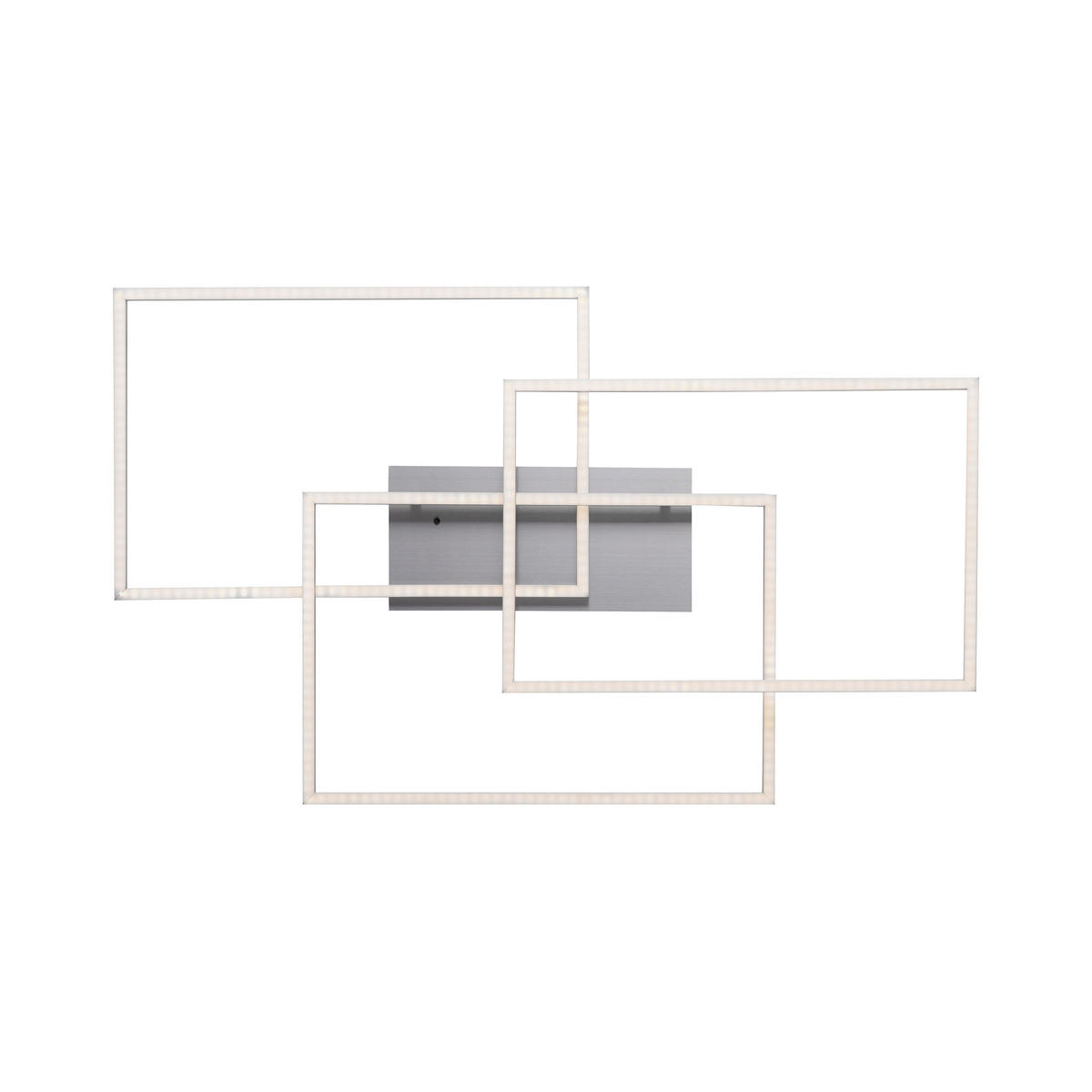 LED SVJETILJKA STROPNA Iven  - srebrne boje, Trend, metal/plastika (82/50cm)