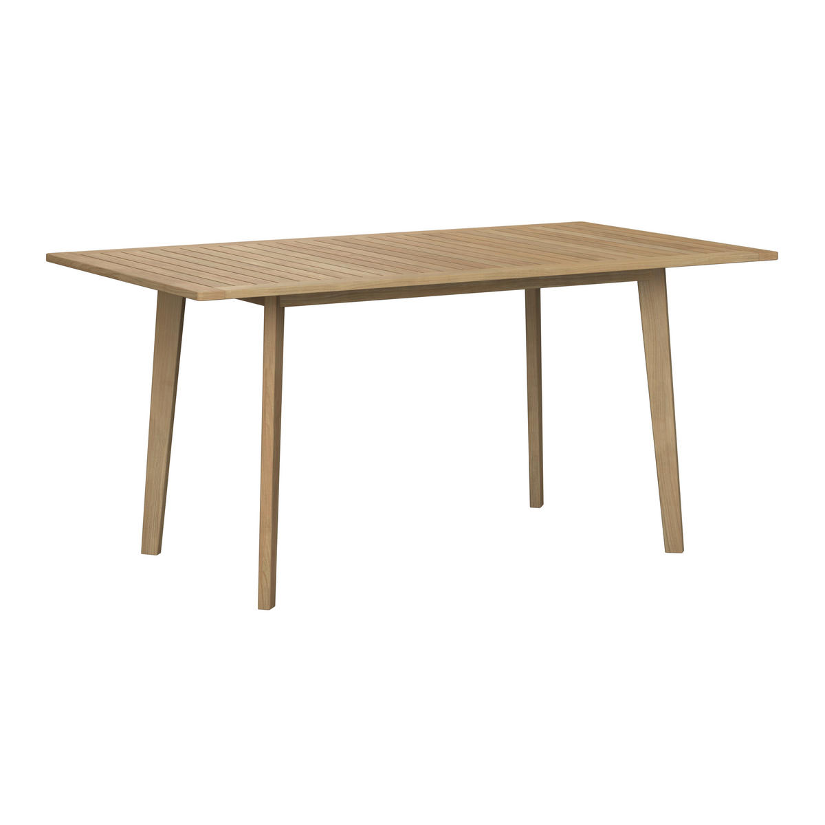 GARTENTISCHGRUPPE Akaziemassiv  - Anthrazit/Teakfarben, Natur, Holz/Kunststoff - Ambia Garden