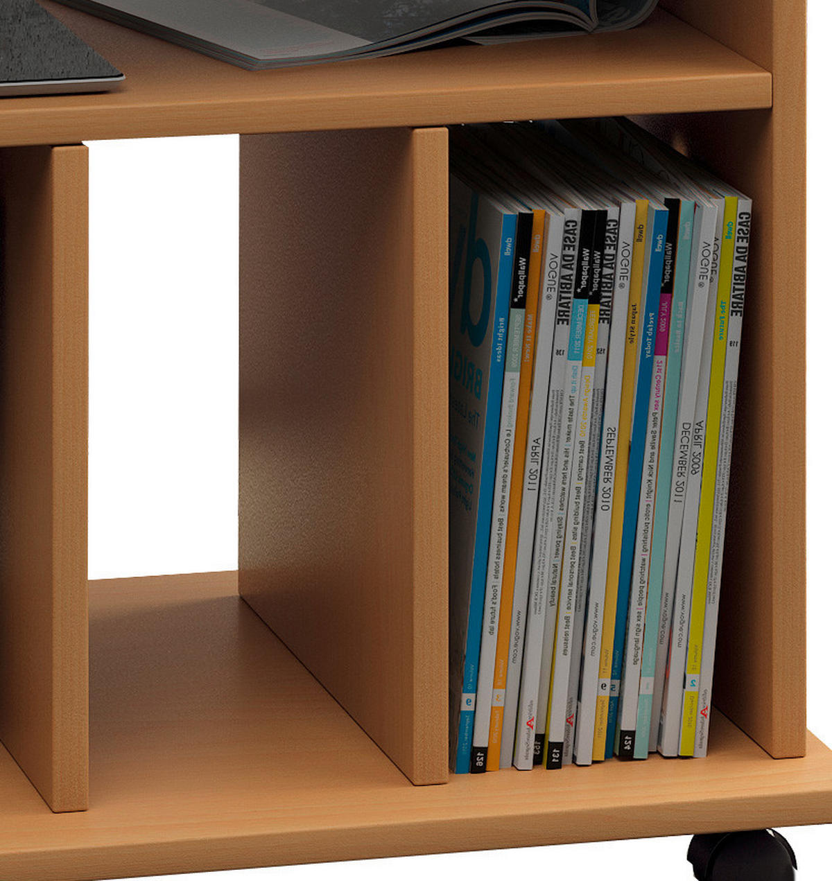 VINYLHYLLA 60/59/45 cm  - bokfärgad, Basics, trämaterial (60/59/45cm) - MID.YOU