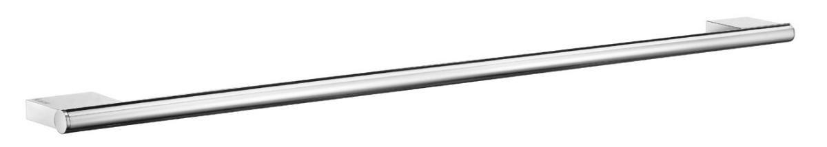 HANDTUCHSTANGE 60,6/1,4/5,6 cm  - Chromfarben, Basics, Metall (60,6/1,4/5,6cm)