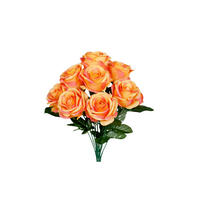 ROSE - Orange/Grün, Basics, Kunststoff/Textil (40cm)