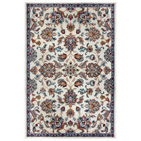 FLACHWEBETEPPICH  Wohnzimmer 160/235 cm Luxor Creme, Multicolor rechteckig  - Multicolor/Creme, Design, Kunststoff/Textil (160/235cm) - Hanse Home