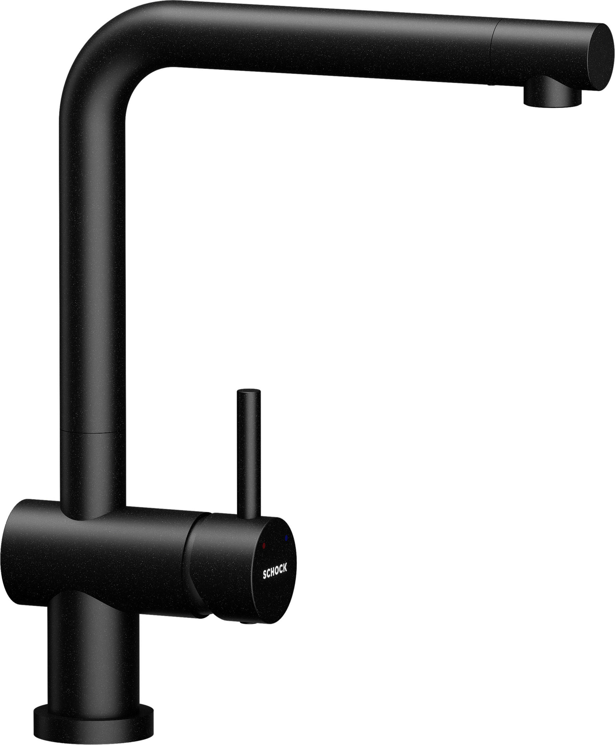 Schock Küchenarmatur Epos Schwarz 5.1x31.5x21.2 cm