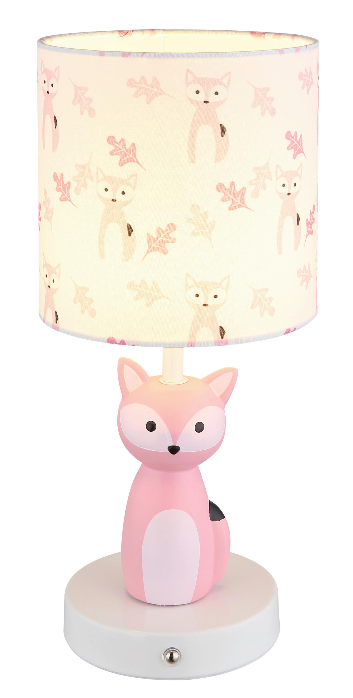 LED-TISCHLEUCHTE 15/33,5 cm   - Pink/Weiß, Trend, Keramik/Kunststoff (15/33,5cm) - Globo