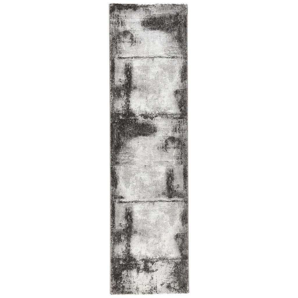 Novel BĚHOUN, 80/300 cm, šedá - šedá - textil