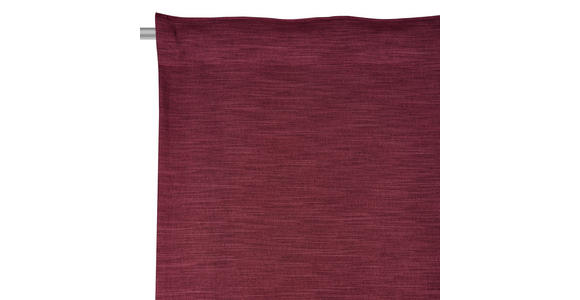 FERTIGVORHANG blickdicht  - Bordeaux, Basics, Textil (140/255cm) - Novel