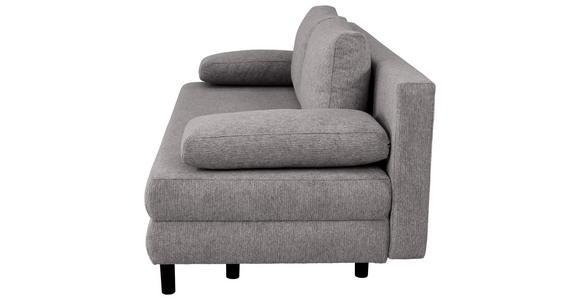 SCHLAFSOFA Lia in Webstoff Anthrazit  - Anthrazit/Schwarz, Design, Textil/Metall (197/84/92,5cm) - Hom`in