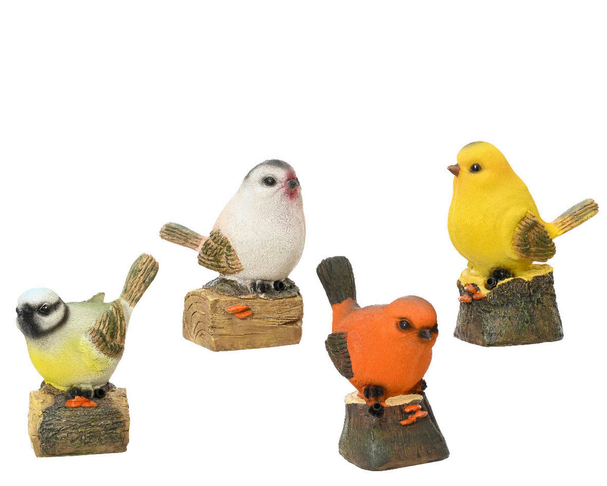 DEKOVOGEL - Multicolor, LIFESTYLE, Kunststoff (10/6,40/12,00cm)