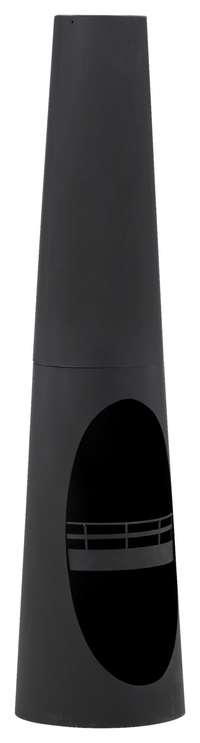 FEUERSTELLE  - Schwarz, KONVENTIONELL, Metall (33/135/33cm) - Gardenson