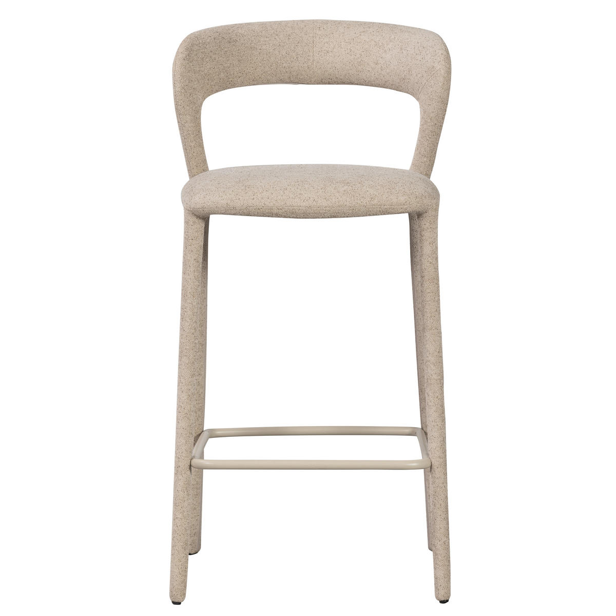 BARHOCKER in Textil Sandfarben  - Sandfarben, MODERN, Textil (48/95/52cm) - Livetastic