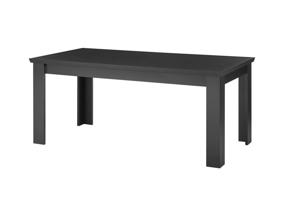 ESSTISCH in Holzwerkstoff   - Schwarz, Design, Holzwerkstoff (181/77/90cm) - MID.YOU