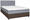 BOXBETT 140/200 cm  in Grau, Hellgrau  - Hellgrau/Schwarz, KONVENTIONELL, Holz/Textil (140/200cm) - Boxxx