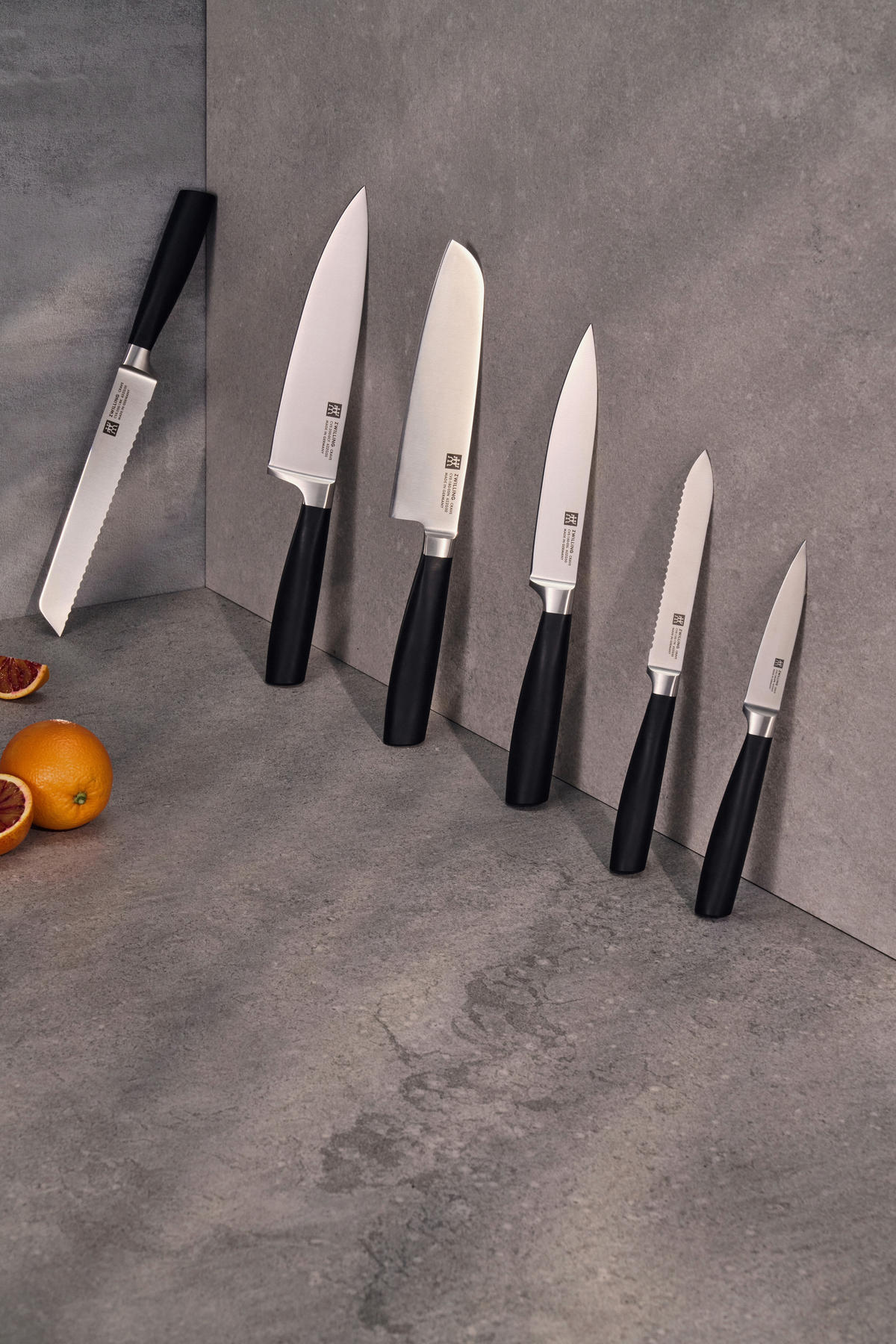 SANTOKUMESSER Crave  - Edelstahlfarben/Schwarz, Basics, Kunststoff/Metall (42,5/24,5/2,8cm) - Zwilling