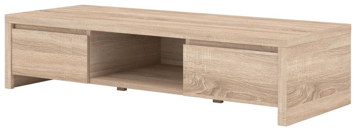 NÍZKA KOMODA, farba duba, 144/34/40 cm - farba duba, Design, kompozitné drevo (144/34/40cm) - MID.YOU