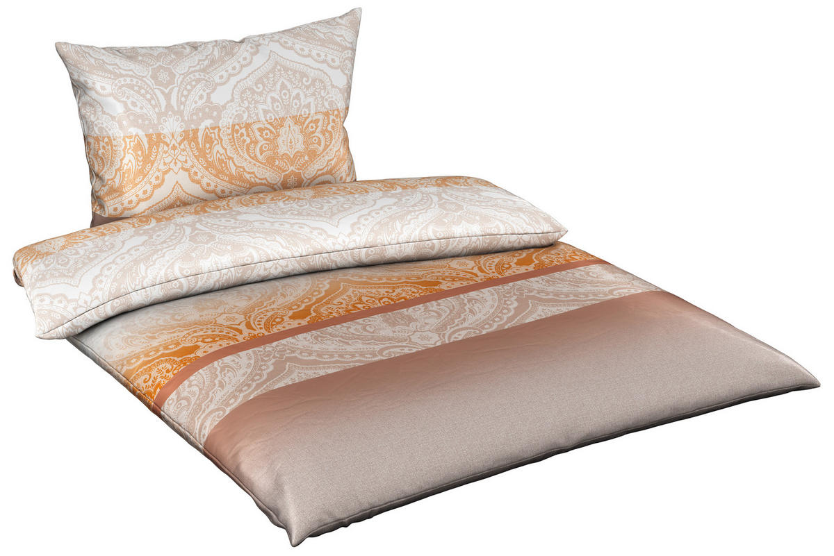 POVLEČENÍ, satén, přírodní barvy, 140/200 cm - přírodní barvy, Konvenční, textil (140/200cm) - Bio:Vio