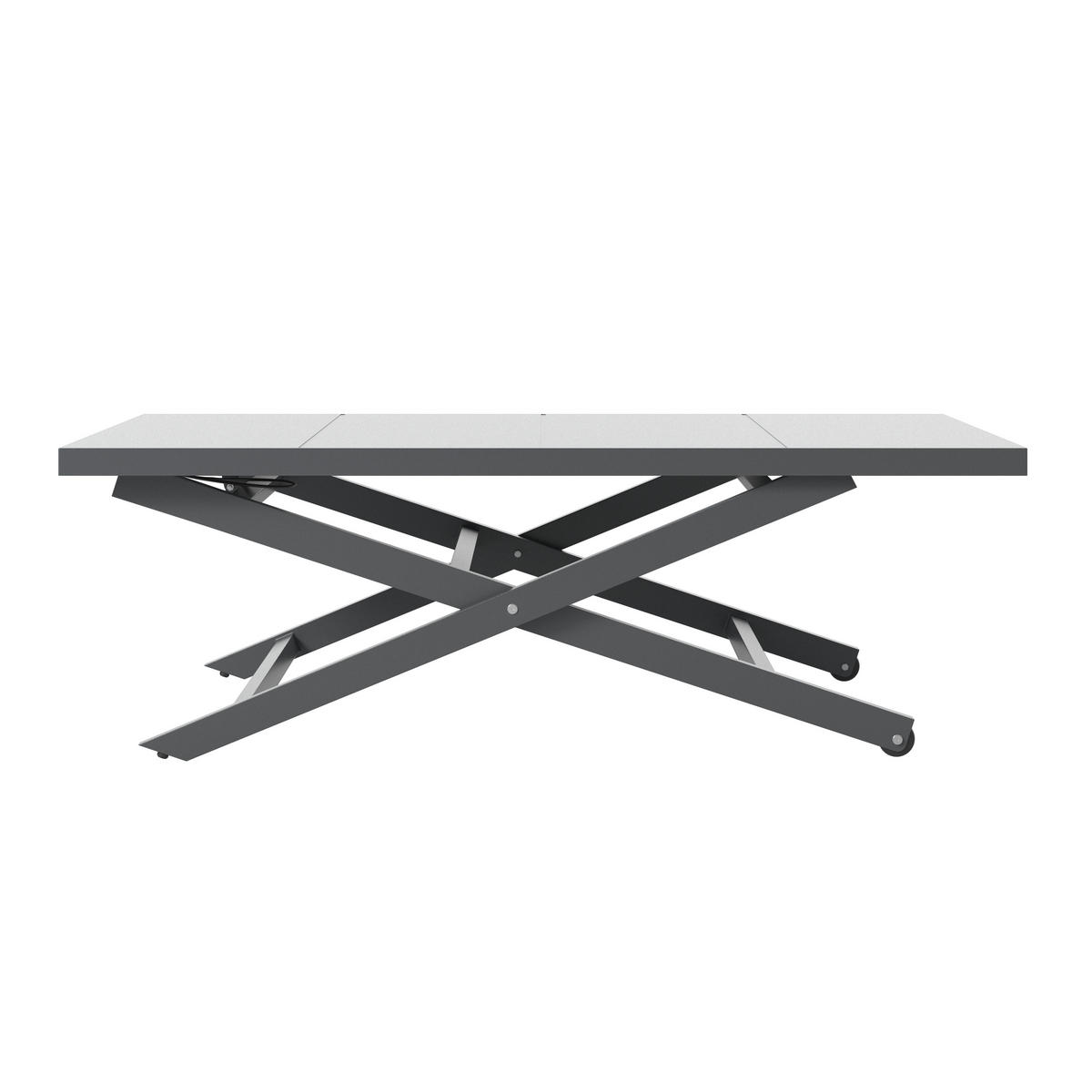 LOUNGE MIZA  - siva, Moderno, kovina (140/40-71/75cm) - Ambia Garden