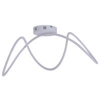 LED-DECKENLEUCHTE Odrive   - Weiß, Design, Kunststoff/Metall (28/67cm) - Näve