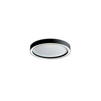 LED-DECKENLEUCHTE 30/4 cm   - Schwarz/Weiß, Design, Metall (30/4cm) - BOPP