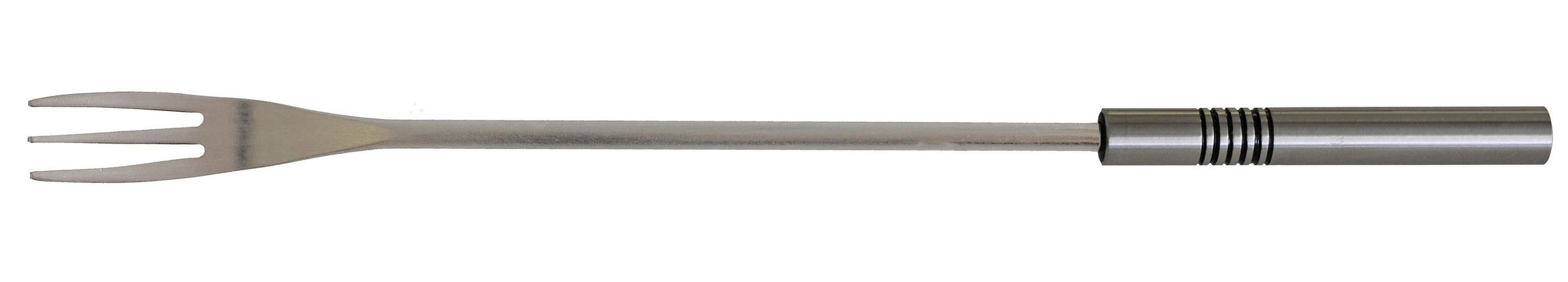FONDUEGABEL-SET Heidi Cheese Line: Rings  - Silberfarben/Schwarz, Basics, Metall (12/29/2,00cm) - Heidi Cheese Line