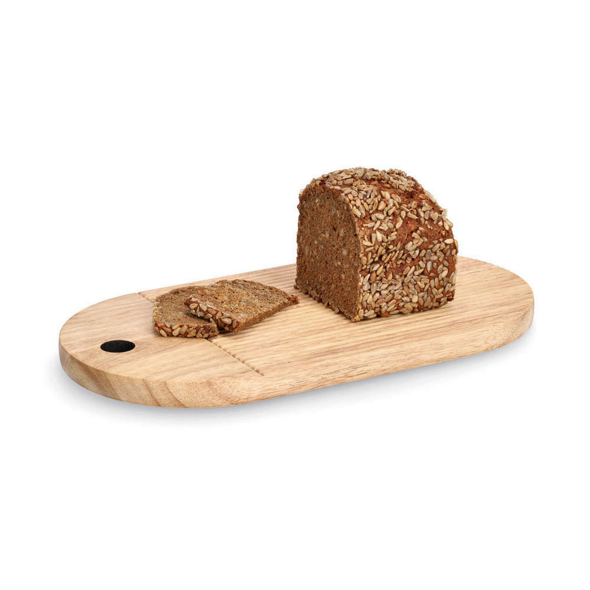 SCHNEIDEBRETT Holz  - Naturfarben, Basics, Holz (38/20/2cm) - Zeller Present