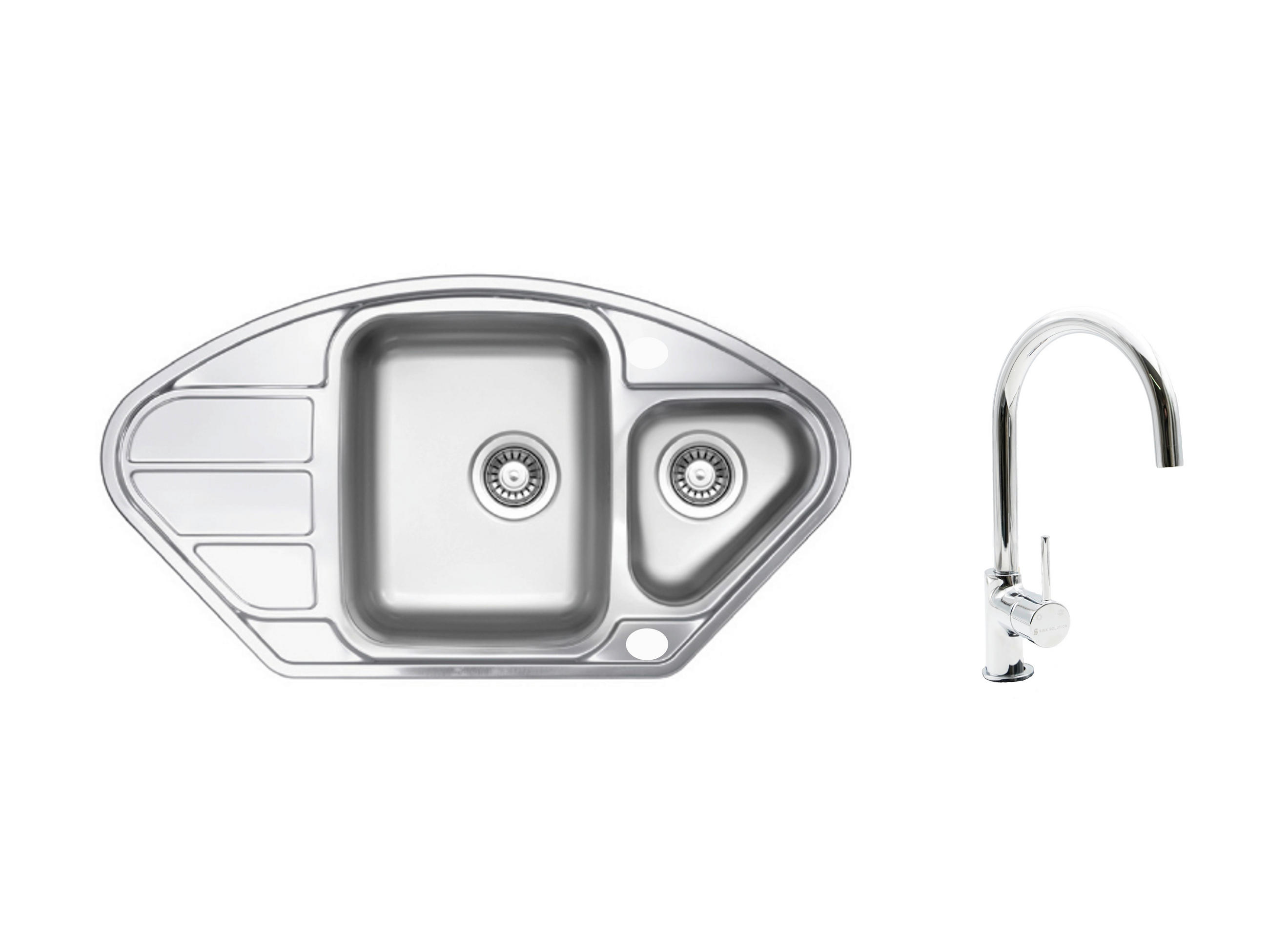 SET SUDOPERA I SLAVINE   94,5/51/19 cm         - boje aluminija, Basics, metal (94,5/51/19cm)