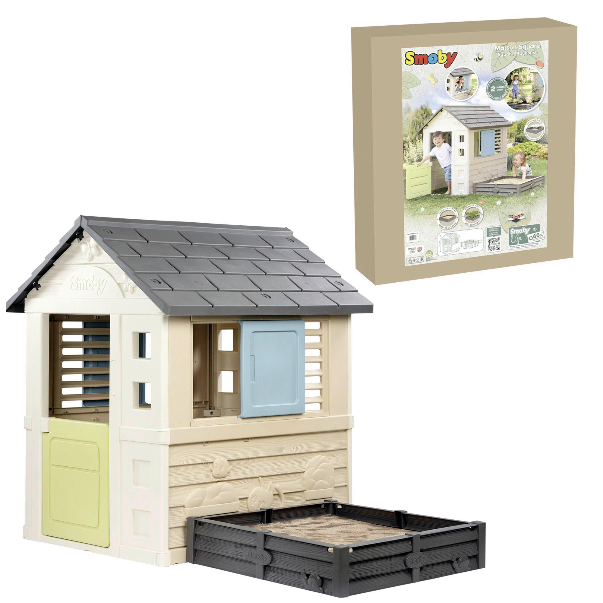 SPIELHAUS  - Multicolor, Basics, Kunststoff (23,60/99/114,70cm) - SMOBY