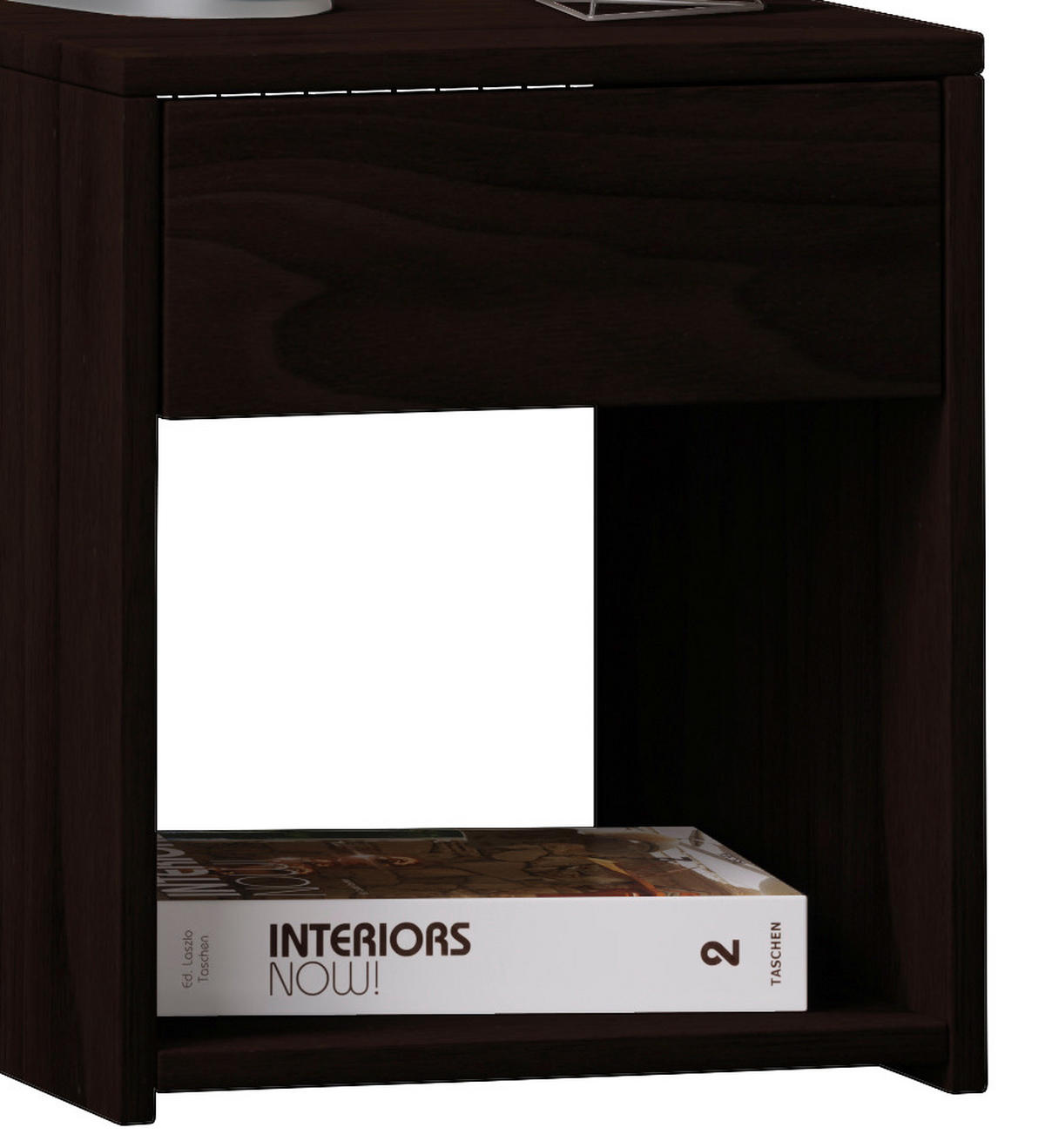 NACHTSCHRANK 35/40/35 cm  - Walnussfarben, KONVENTIONELL, Holzwerkstoff (35/40/35cm) - MID.YOU