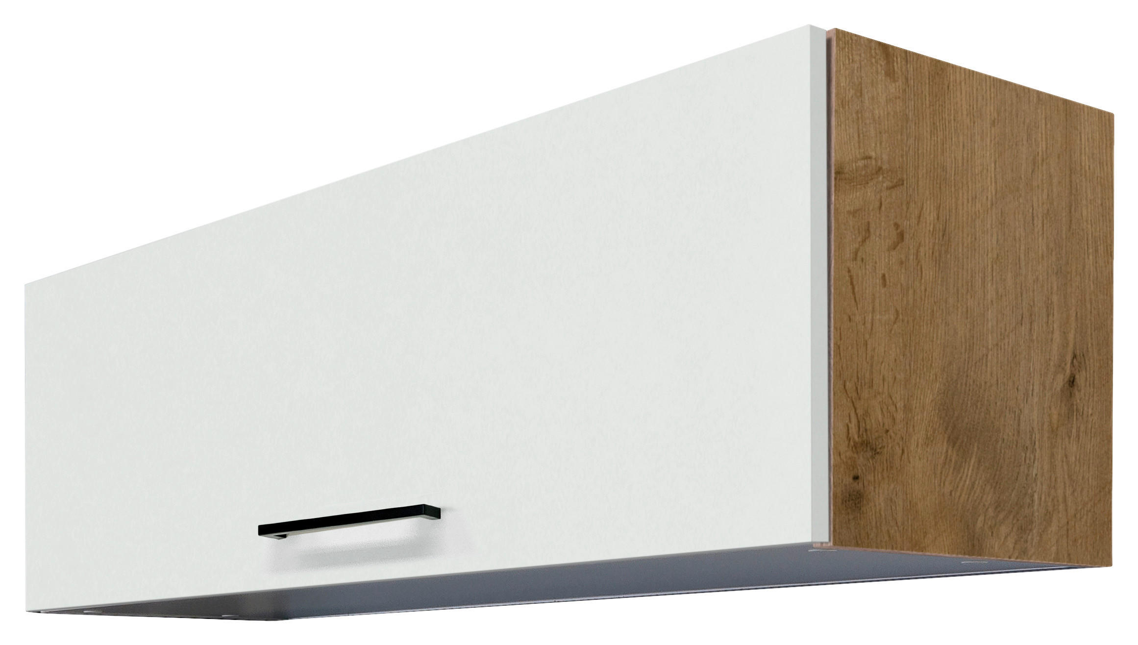 KÜCHENOBERSCHRANK 100/32/32 cm  in Eichefarben, Magnolie  - Eichefarben/Magnolie, KONVENTIONELL, Holzwerkstoff/Metall (100/32/32cm) - FlexWell