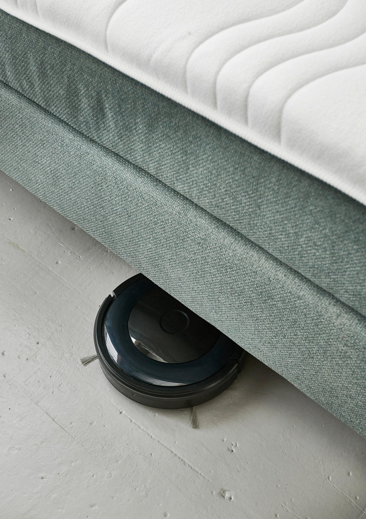 BOXSPRINGBETT 180/200 cm  in Salbeigrün  - Salbeigrün/Schwarz, MODERN, Kunststoff/Textil (180/200cm) - Beldomo - Sleep
