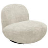 FÅTÖLJ i textil beige  - beige/svart, Modern, metall/textil (85/70/99cm) - MID.YOU