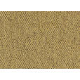 ECKSOFA in Flachgewebe Gelb  - Gelb/Silberfarben, Design, Textil/Metall (167/244cm) - Cantus