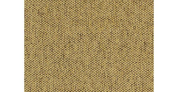 ECKSOFA in Flachgewebe Gelb  - Gelb/Silberfarben, Design, Textil/Metall (167/244cm) - Cantus